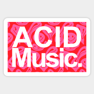 ACID MUSIC - PINK RED EDITION Sticker